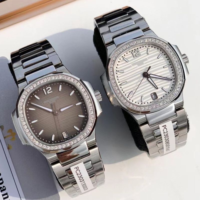 Baijia Nautilus-Serie, Quarz-Stahlband, tragbare Leitifu Night Glow-Damenuhr_voghion.com