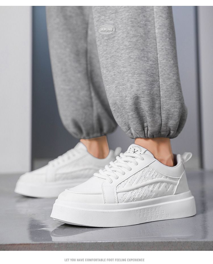 Freizeit-Sneaker für Herren – Atmungsaktive Low-Top-Schnürschuhe für den Alltag, leicht und bequem, Größen 39–44, Outdoor-Reise-Sneaker für Jugendliche_voghion.com