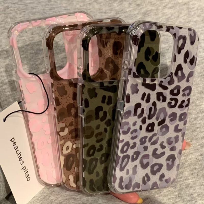 TechGlobe fragte: Minimalistisches Ins Ink Splash Gradient Leopard Print Doppelschicht IMD kompatibel mit 16 Pro Max_voghion.com