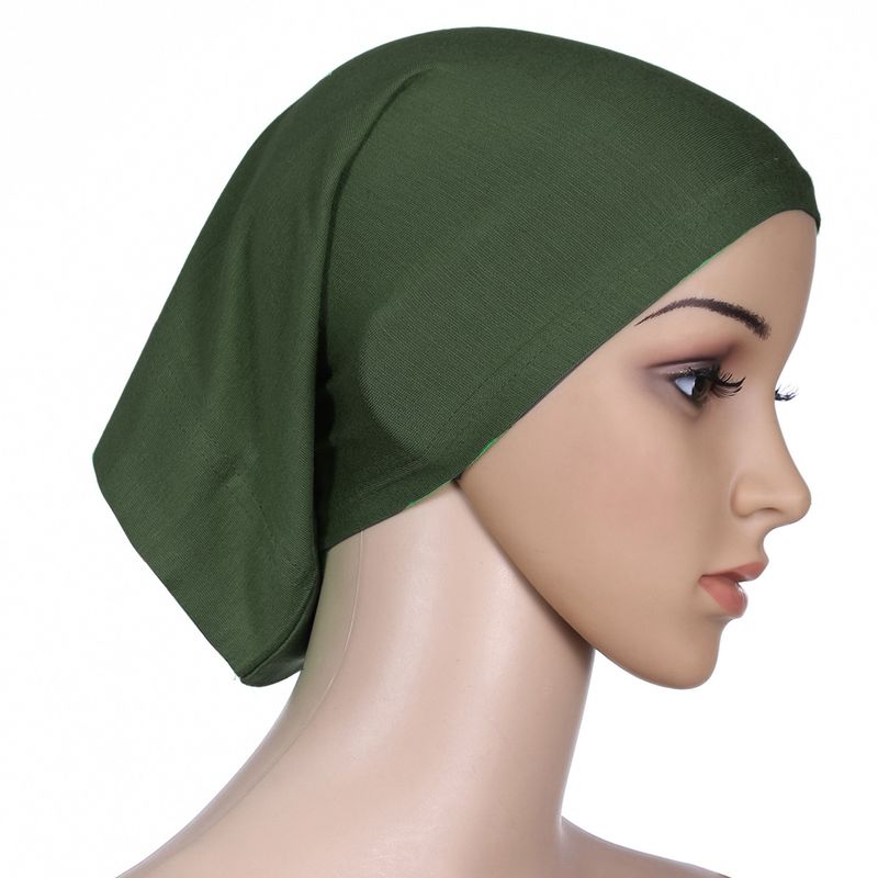 Unisex cap-skjerf dekket med mercerisert bomullsstoff_voghion.com