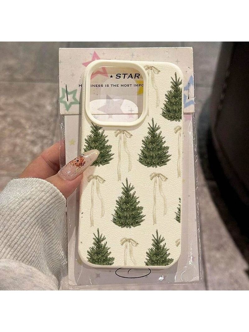 50704555550<=3 Various Christmas Tree Compatible 17 16 Phone Case 15 Pro Leather Texture 14 Cross-Border 13 Holiday_voghion.com