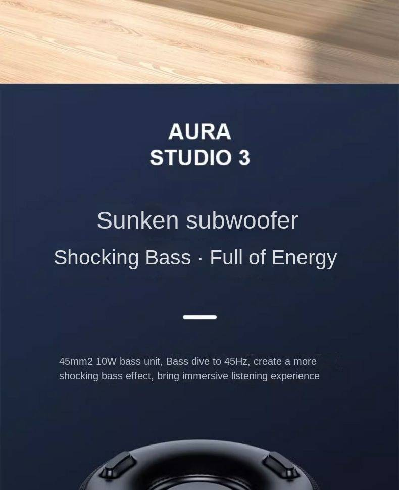 Alto-falante Bluetooth sem fio Harman Liuli de 3ª geração de última geração Subwoofer Crystal de 3ª geração Alto-falante de celebridade da Internet_voghion.com