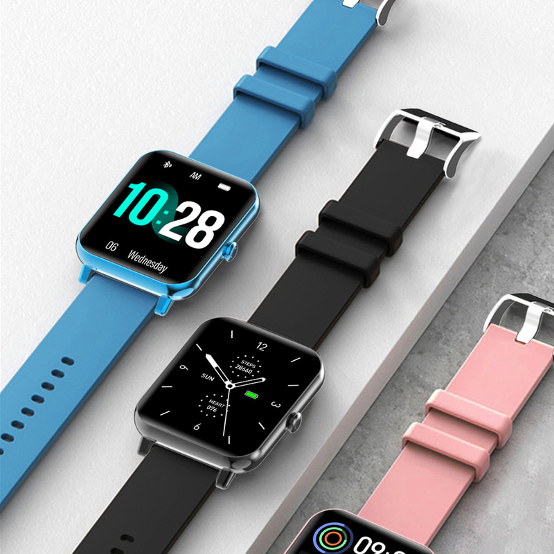 Exclusief voor consumentenelektronica: F15pro Smart Watch Lichaamstemperatuur Bloeddruk Slaap Oefening Stappenherinnering Hartslag Bloedzuurstofarmband_voghion.com