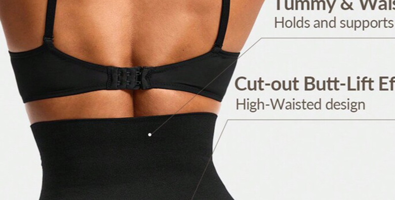 Shapewear mit hoher Taille und Po-Lifting für Damen – Nahtlose Bauchweg-Höschen mit Hüftvergrößerung, atmungsaktives Nylon_voghion.com