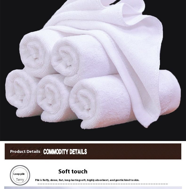 21-Count Cotton Spa Towels – Premium Hotel & Salon Washcloths (6x6 Inches) – Bulk Set (25g, 30g, 40g, 50g Options)_voghion.com