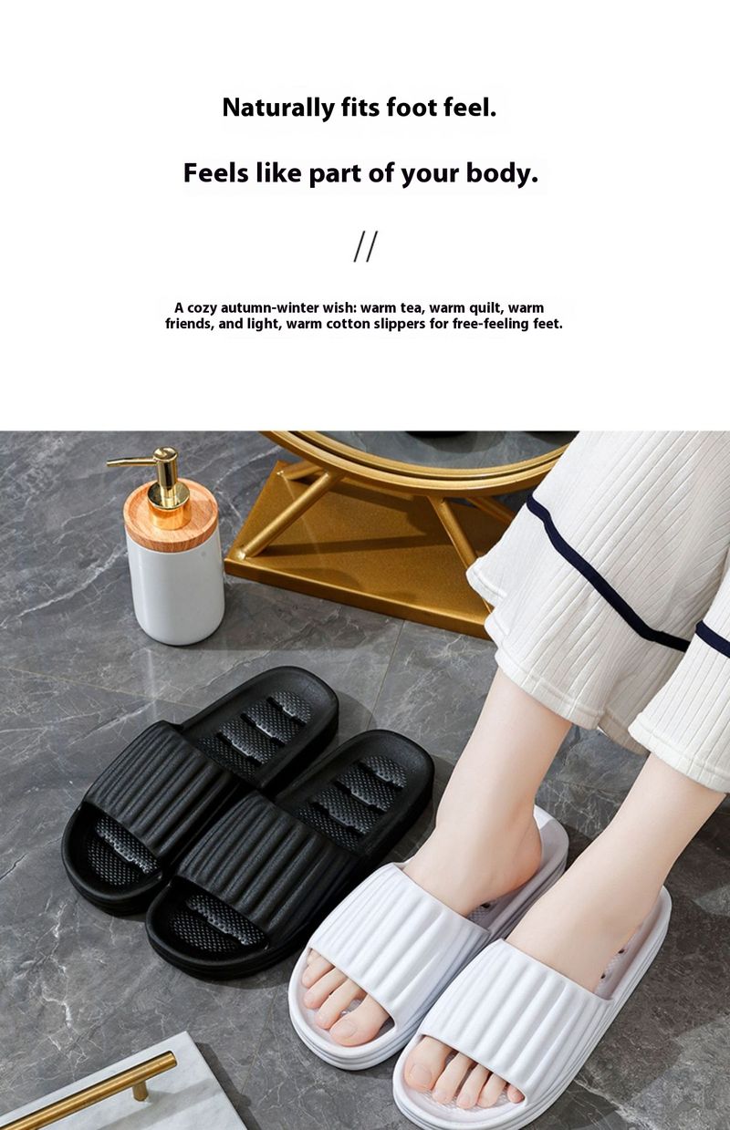 Breathable Couple Shower Slippers - Quick-Dry PVC Sandals With Drainage Holes (12 Colors, Sizes 36-45)_voghion.com