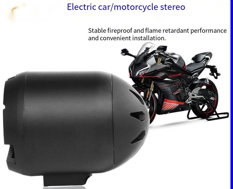 Motorcycle Bluetooth Riding Car RGB Electric Vehicle Waterproof LED Light Speaker Subwoofer_voghion.com