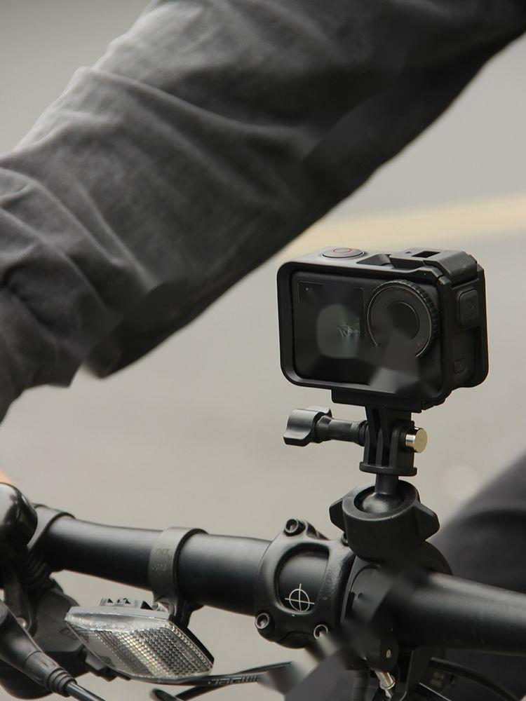 Compatible With Riding Mount 4/3 Bicycle Motorcycle Fixed Clip Sports Camera Accessories_voghion.com