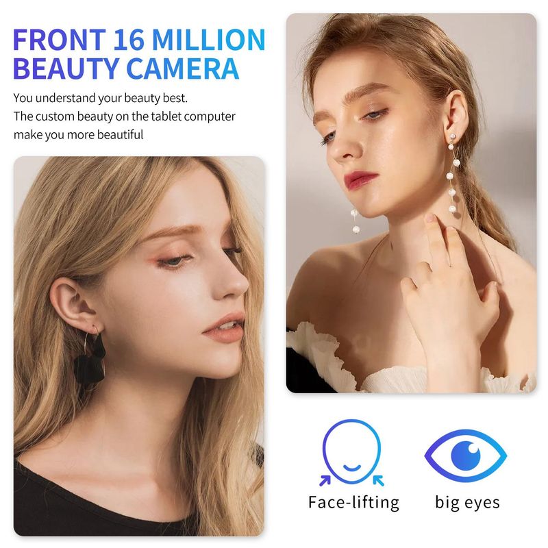 Tablet Android 8 Inch Dual SIM Dual Standby With Call Bluetooth WIFI Children's Learning Machine_voghion.com