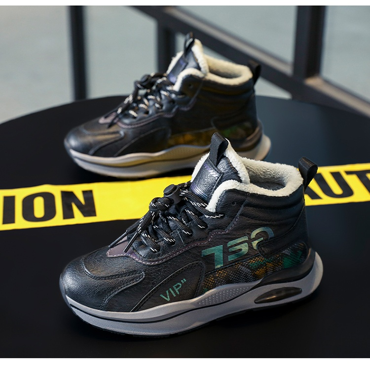 Cotton Shoes, Sports Shoes And Velvet Casual Warm Boys' And Girls' Shoes, Big Children's Shoes_voghion.com