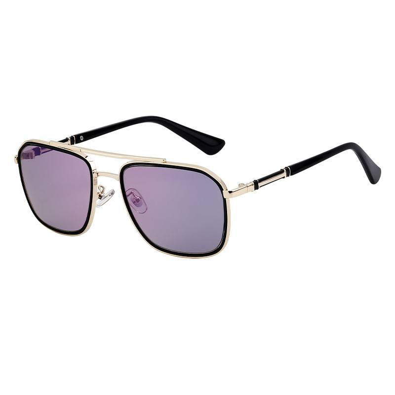 2025 Uudet eurooppalaiset ja amerikkalaiset Fashion Box -aurinkolasit Miesten yksinkertaiset aurinkolasit_voghion.com