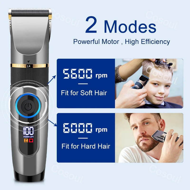 Haarschneider Elektrische Haarschneidemaschine Ehemann Haarschneider Für Mann Rasierer Friseur Professioneller Bartschneider Haarschneider_voghion.com