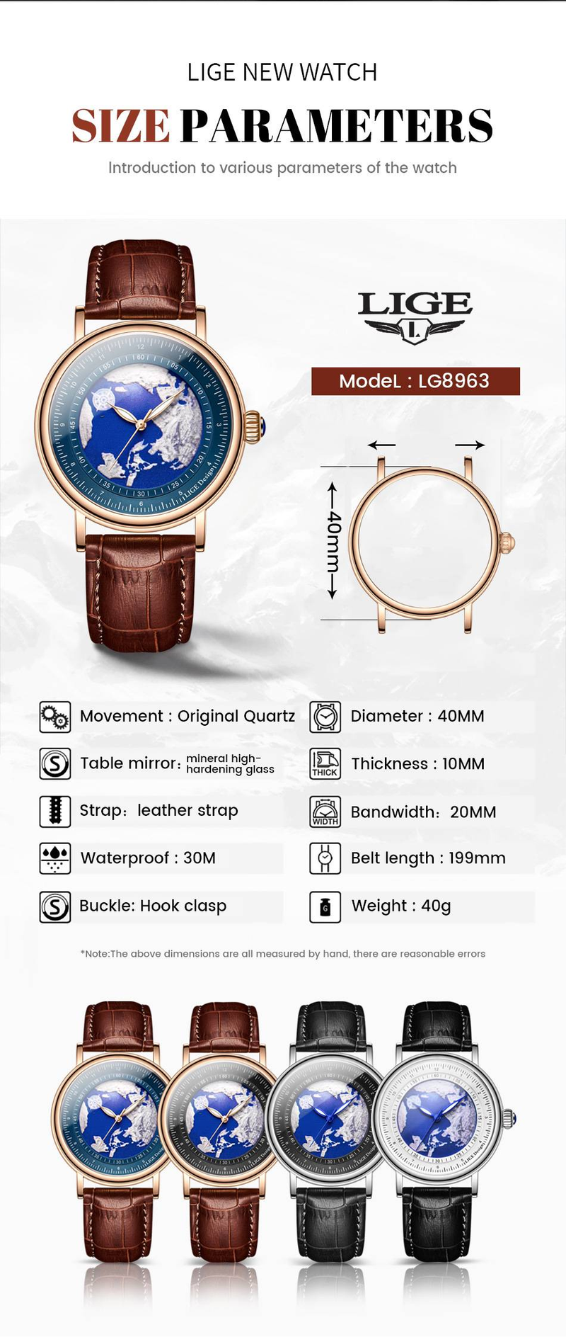 Heren- en damesmode quartzhorloge met roestvrijstalen band, waterbestendig, minimalistisch ontwerp voor zakelijk en casual gebruik_voghion.com