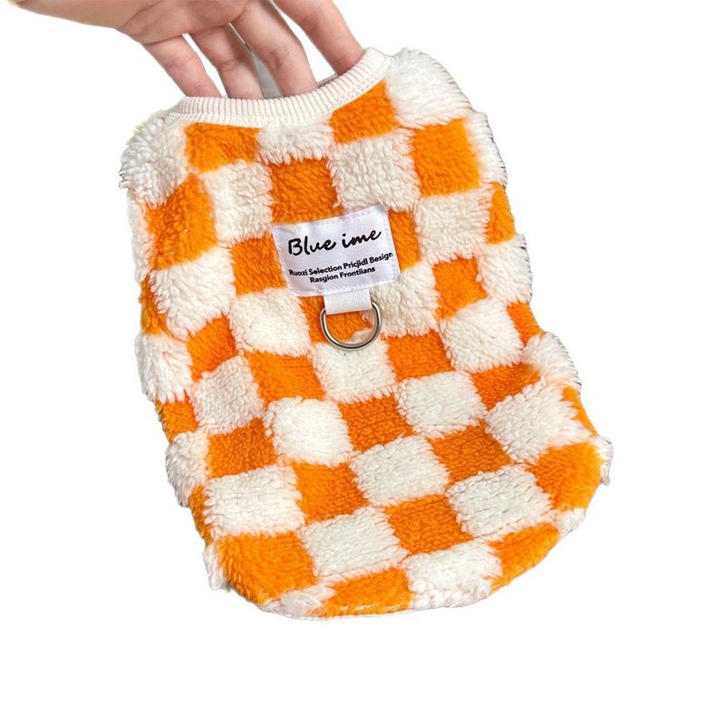 Warm Pet Dog Cat Plush Vest Clothes For Small And Medium Dogs Universal_voghion.com