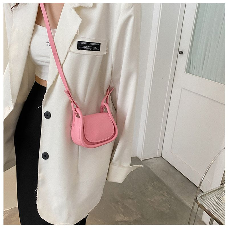 Mini Designer Umhängetasche PU Leder Damen Mode Design Solide Kleine Lippenstift Taschen Trend Exquisite Messenger Totes_voghion.com