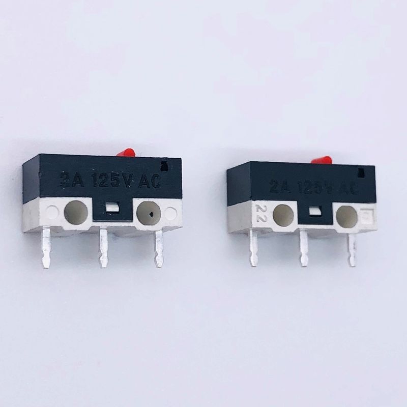 Digitex Digitex Mouse 2A 125V Three-Pin KW10 Small Micro Straight Pin Bent Pin/With Handle Roller Travel Point Switch_voghion.com