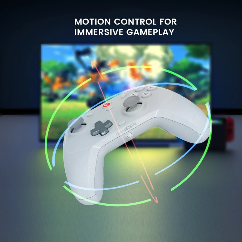 GameSir T4 yclone Pro Kablosuz Denetleyici Bluetooth Gamepad Hall Etkisi ile Nintendo Switch iPhone Android Telefon için_voghion.com