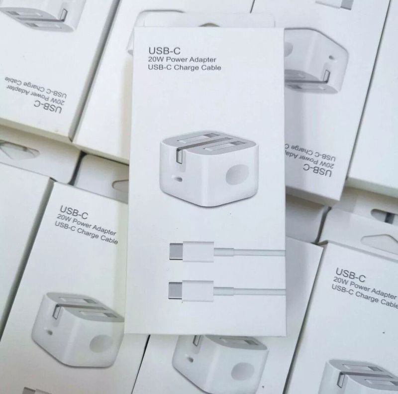 Charger UKPlug For IPhone 15 Pro,16,20W Fast Charging USB-C PD Cable For Samsung_voghion.com