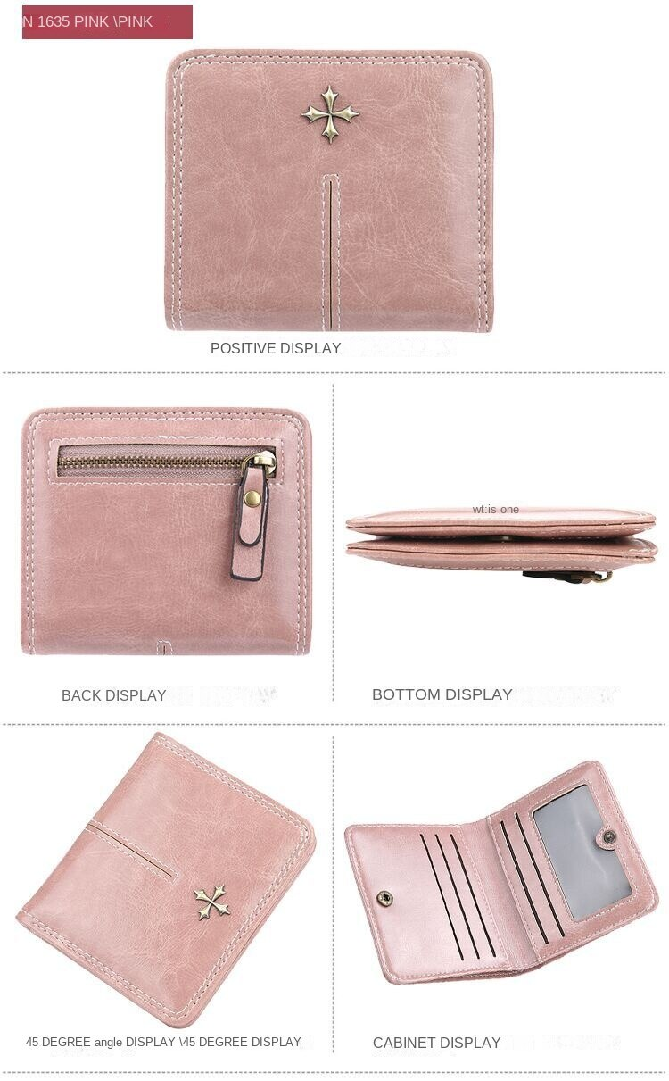 Baellerry Ladies Wallet New Arrival Short Zipper Fashion Card Holding Retro Simple Wallet Denarnica za kovance_voghion.com