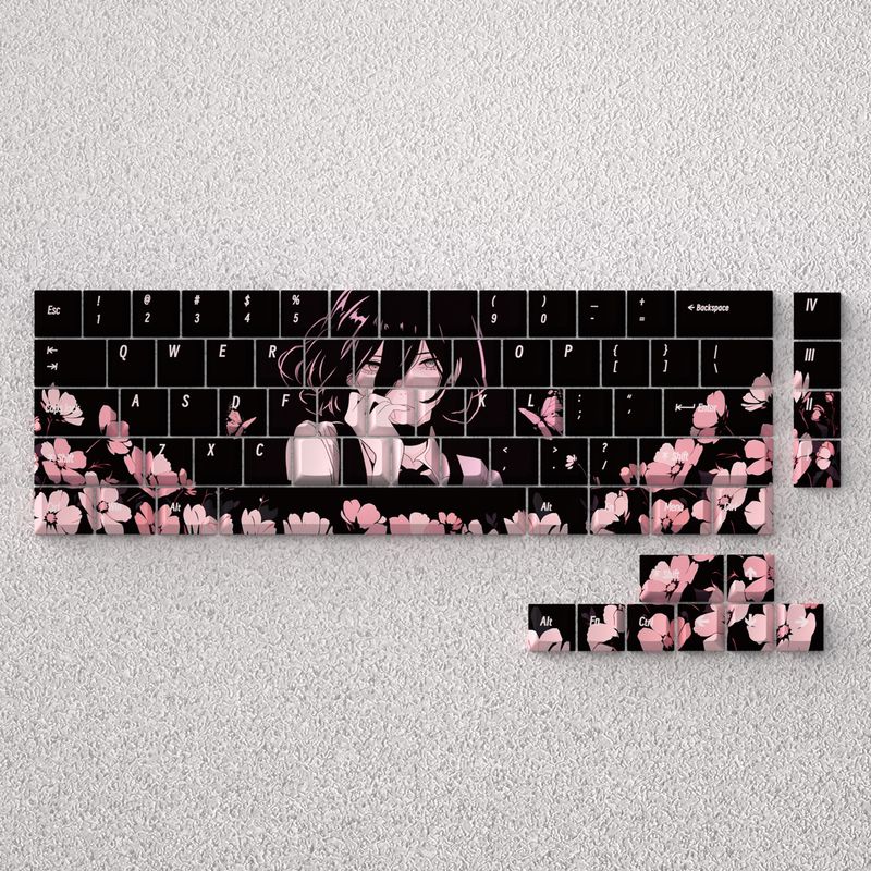 Wen Shaolei Fiş Tuş Takımı Orijinal Yükseklik Elektrikli Testere Anime Temalı Tuş Takımı Kazınmış Hafif Sıkı Uyum 606568_voghion.com