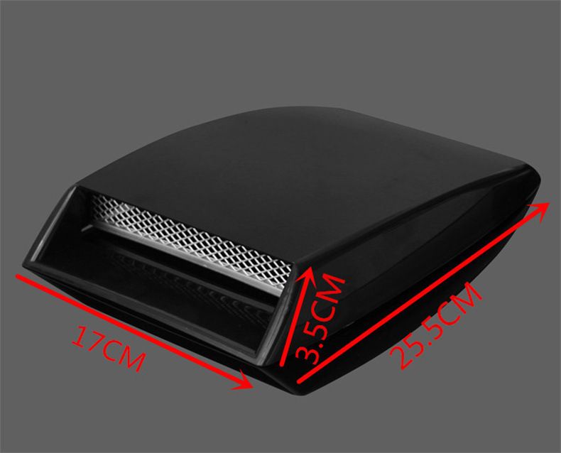 Car Cover Engine Hood Decoration Modification Ventilation Intake Vent Air Inlet_voghion.com