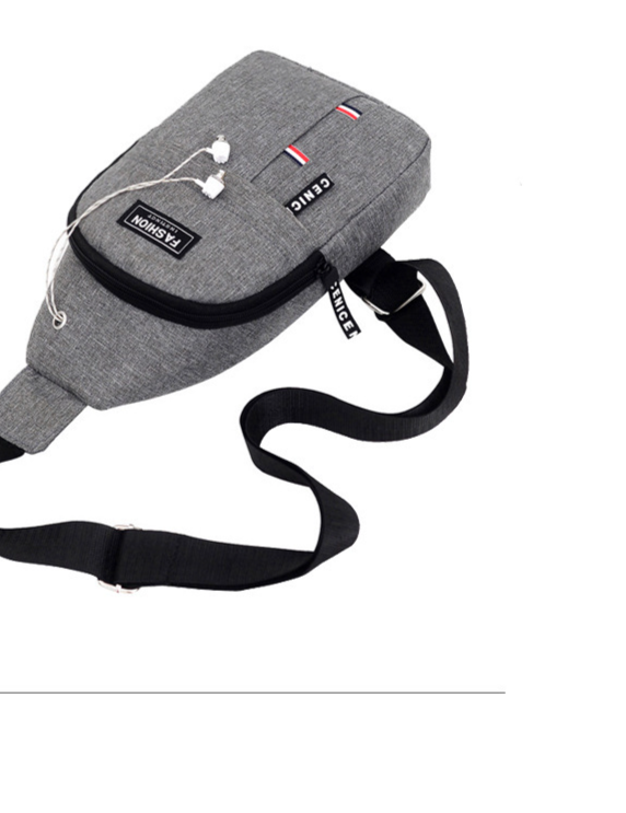 Borsa pettorale coreana per arrampicata all'aperto, borsa a tracolla obliqua a spalla singola, borsa sportiva per esterni in tessuto Oxford_voghion.com