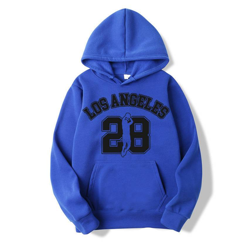 Abbigliamento da donna autunno e inverno unisex con cappuccio alla moda modello lettera stampato felpa larga_voghion.com