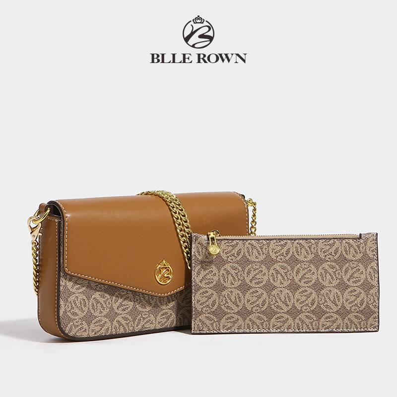 Sac à bandoulière pour femme, simple et à la mode, haut de gamme mais simple, petit sac enveloppe à bandoulière simple de luxe avec design parent-enfant._voghion.com