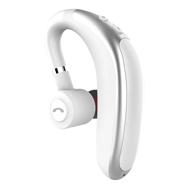 Single Ear Bluetooth 5.0 Headset With Mic Car Business Wireless Headphone Ear Hook In-Ear Earbuds Nosie Reduction Clear Call_voghion.com
