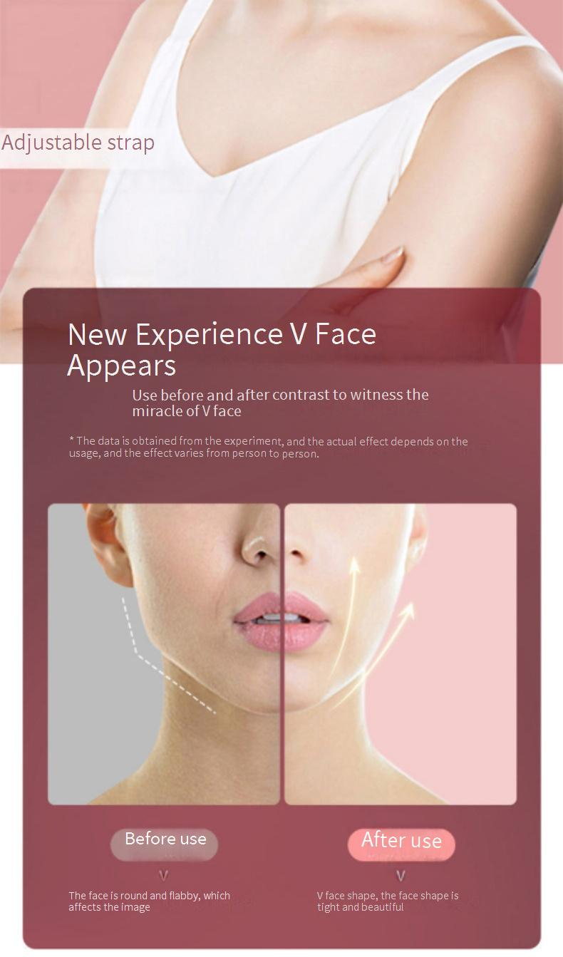 Dispositivos de Lifting Facial Instrumento Inteligente para Modelagem Facial Artefato para Levantamento e Firmeza Massageador Facial em V Instrumento para Modelagem Facial Instrumento de Beleza para Queixo_voghion.com