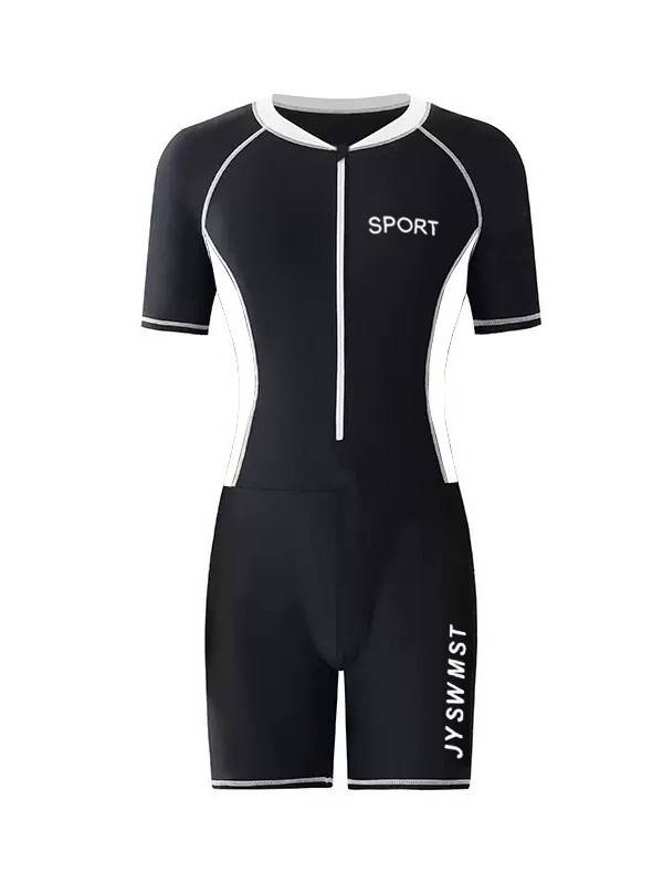 Costume da bagno intero da uomo con protezione solare, muta da sub ad asciugatura rapida 2025, muta Jellyfish, muta da surf per adolescenti a maniche corte di grandi dimensioni_voghion.com