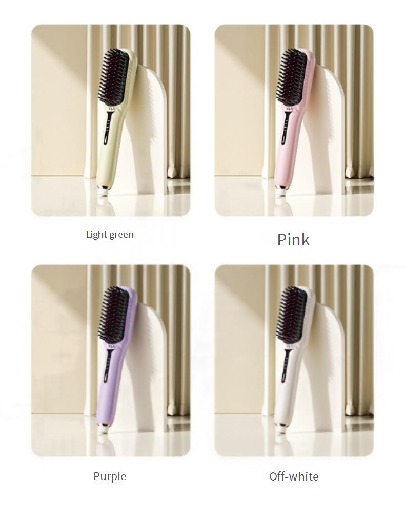 Hair Curler Straightening Comb Portable Curling Iron Negative Ion Does Not Damage Hair Long Lasting Shaping Plug In Clamp Curling Straight_voghion.com