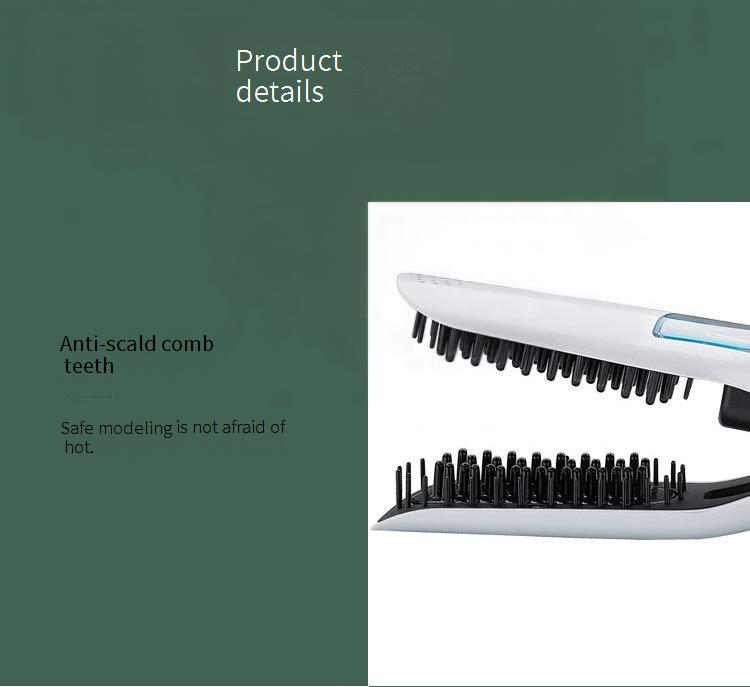 Hair Curler Steam Hair Straightener Spray Hair Straightener Negative Ion Electric Ceramic Hair Straightener_voghion.com