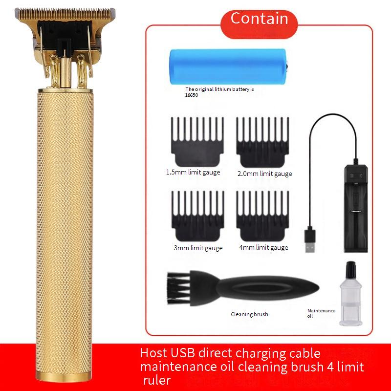 T9 Professional Hair Clipper - Rechargeable Cordless Trimmer For Bald & Fade Haircuts_voghion.com