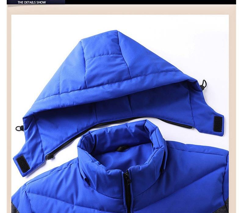 "Cappotto invernale da uomo in cotone con cappuccio staccabile - Giacca parka calda e impermeabile | Isolamento multistrato | Capispalla streetwear"_voghion.com