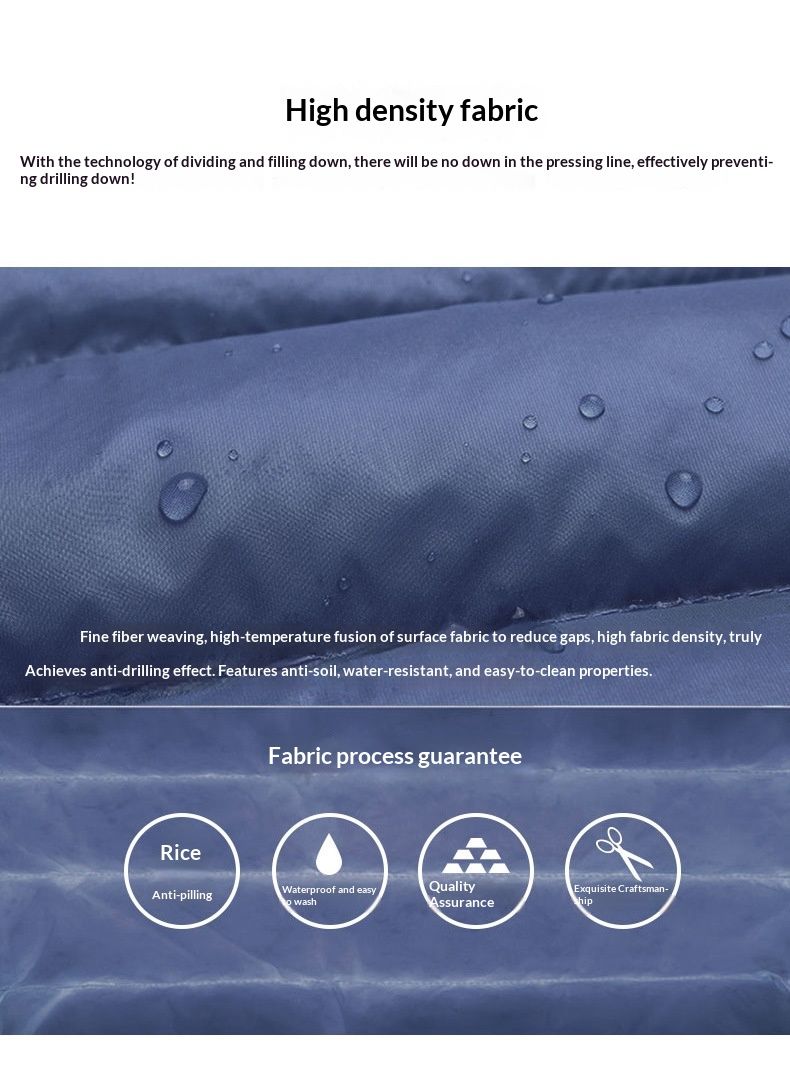 Gilet sans manches léger en duvet pour homme Cove Wholesale, gilet d'extérieur, grandes tailles, sans col, col rond, court, ultra-fin_voghion.com