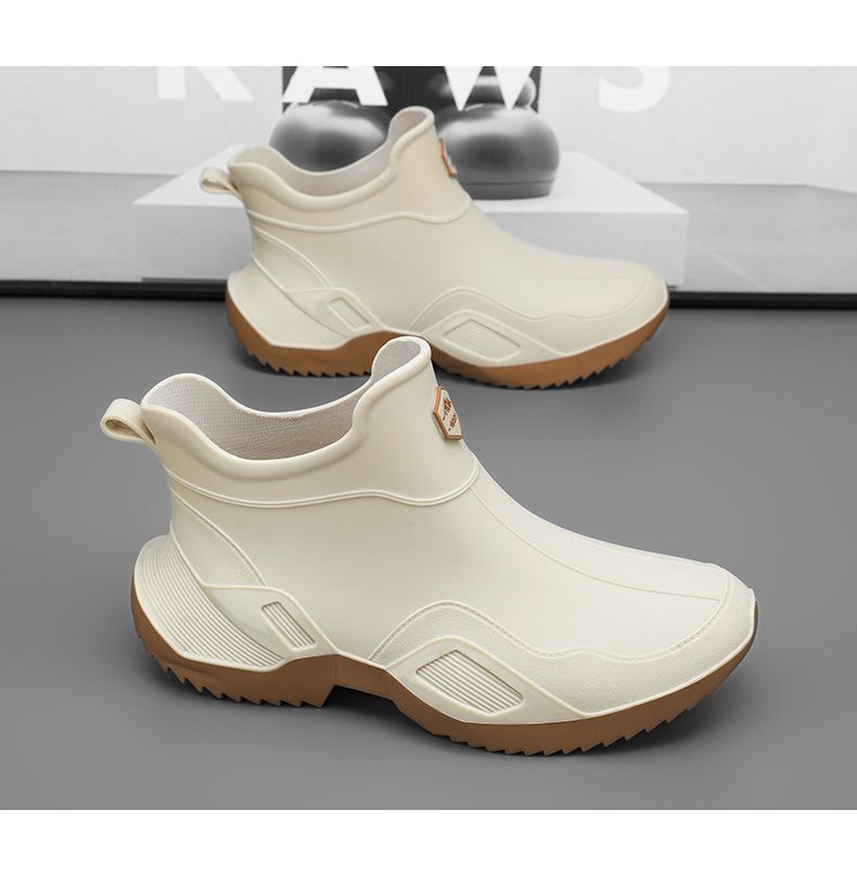 Sapatos de chuva casuais da moda estilo casal tamanhos 36-44_voghion.com