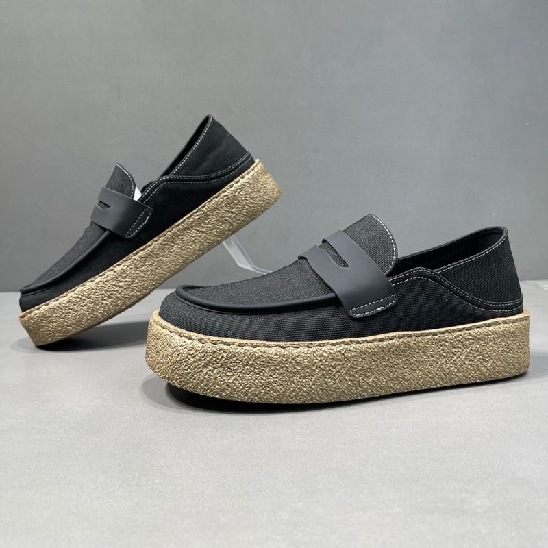 Scarpe Le Fu alla moda in maglia Bubcon, capispalla estivi da uomo 2025, nuovo stile, scarpe singole casual e comode_voghion.com