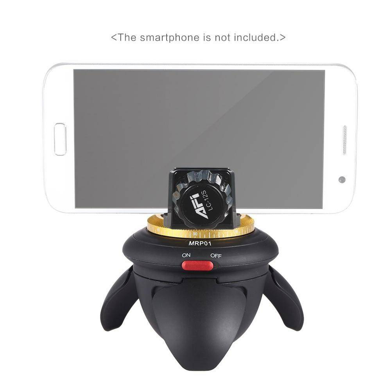 Portable Electric Panorama Head 360° Rotation Time Lapse Tripod Head_voghion.com