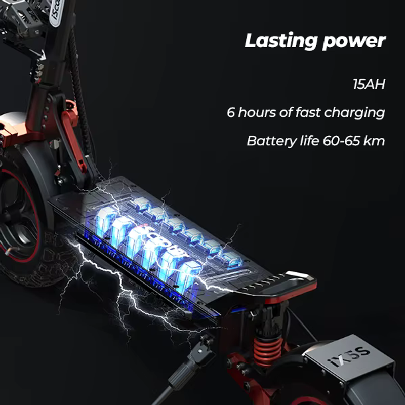 IScooter ix5s 1000W Erős elektromos robogó 15AH akkumulátoros felnőtt elektromos robogó 45km/h elektromos robogó_voghion.com