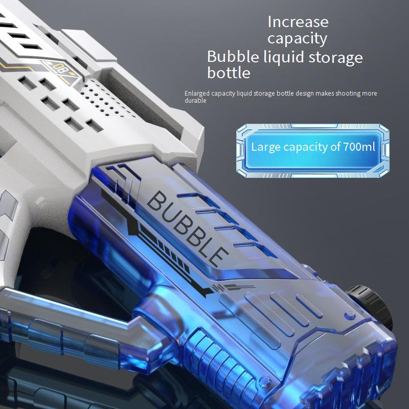 Automatische bellenblaas met ruimtethema - Continu schietende bellenblaasmachine voor kinderen, 800+ BPM met LED-lichteffecten, buitenspeelgoed_voghion.com