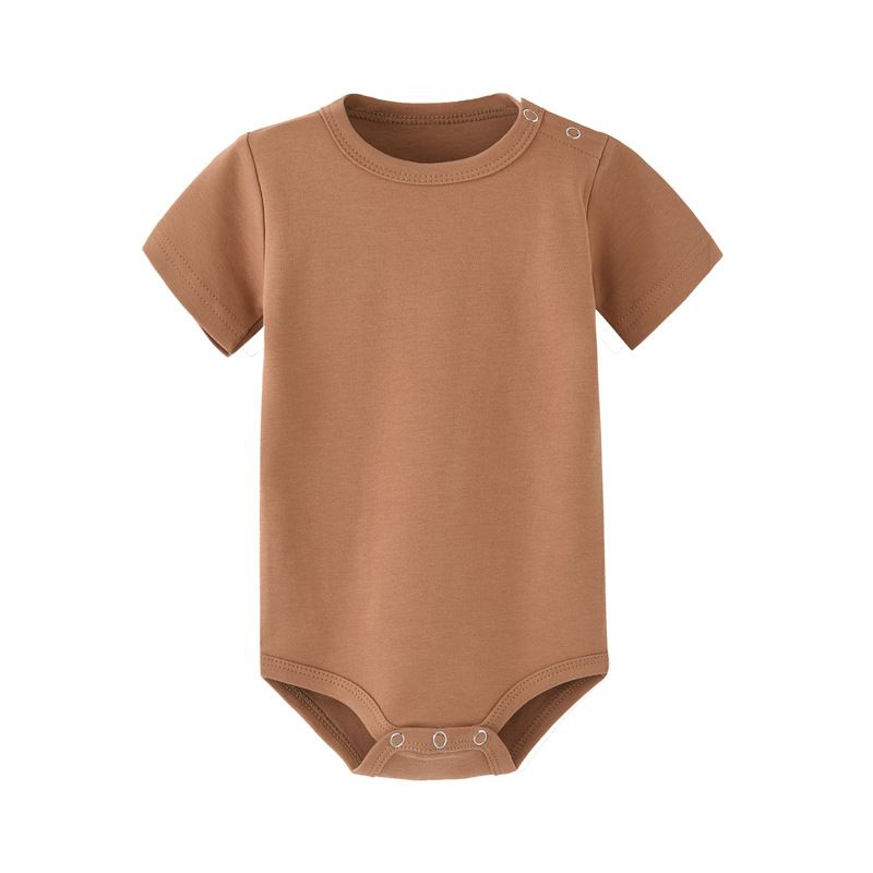 Kids' Clothing Ins Newborn Baby Clothes Summer Jumpsuit Fart Clothes Triangle Romper Baby Summer Climbing Clothes Short Sleeves_voghion.com