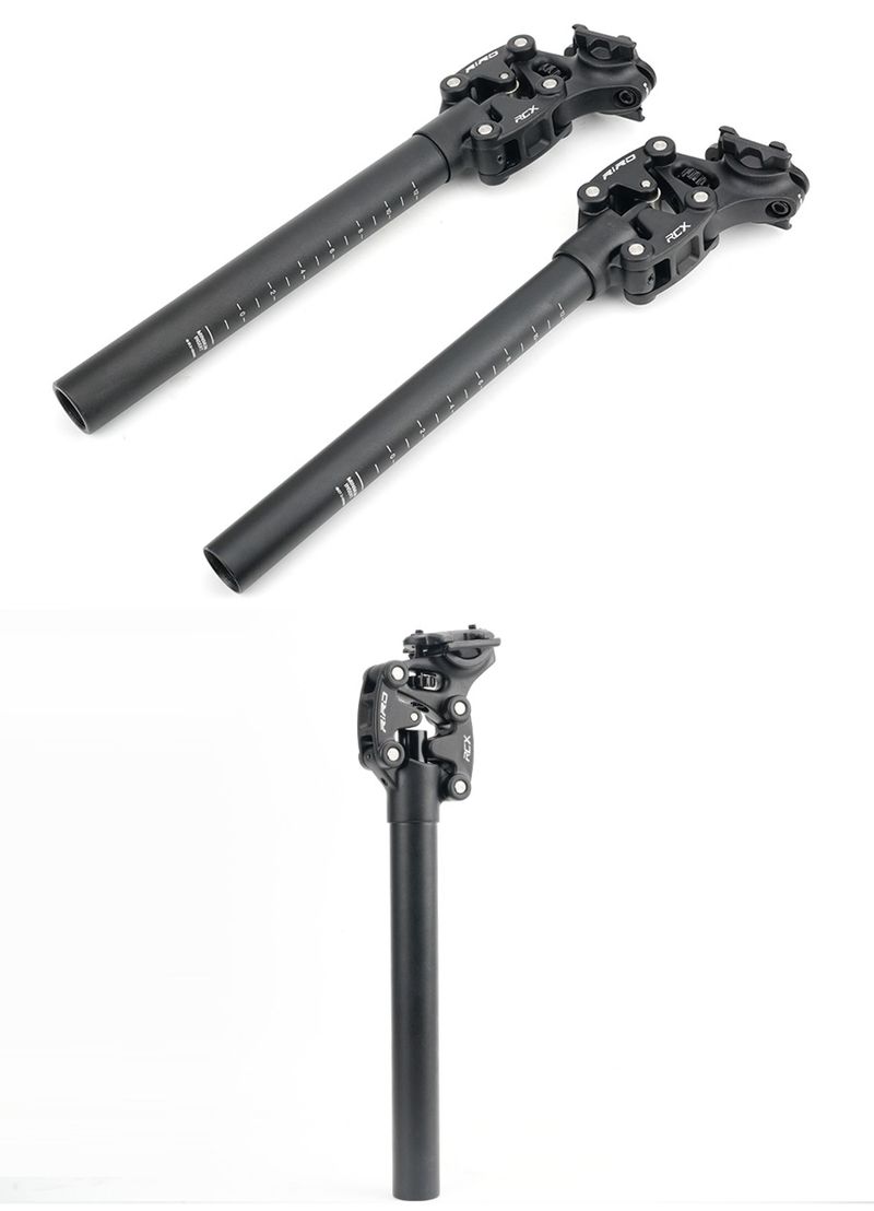 Amortisseur de VTT tout-terrain RIRO, tube de selle à quatre bras, 27,2/30,9/31,6 mm_voghion.com