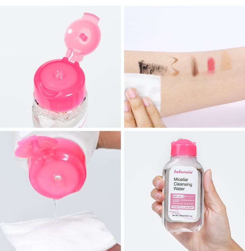 100ml Mild Micellar Cleansing Gentle Makeup All In 1 Cleanser Rubbing Non-stimulating Remover Water_voghion.com