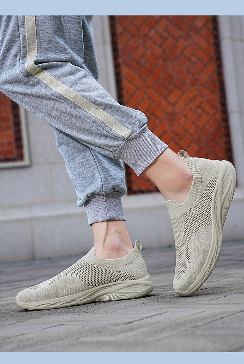 Frauen Laufschuhe Bequeme Schuhe Arbeit Schuhe Turnschuhe Leinwand Rutschfeste Vielseitig_voghion.com
