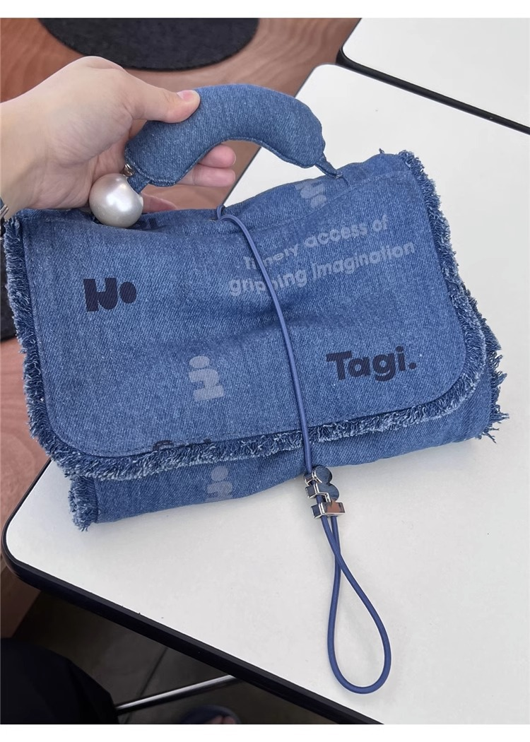 Tagi.Hadou Chicken Rolls Aufbewahrung, süße Make-up-Tasche, tragbare Handtasche mit großer Kapazität_voghion.com