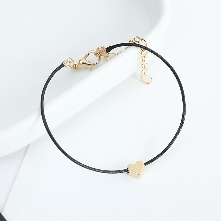 New Women's Heart Multi-layer Anklet Handmade Fashionable Trendy Personality Set_voghion.com