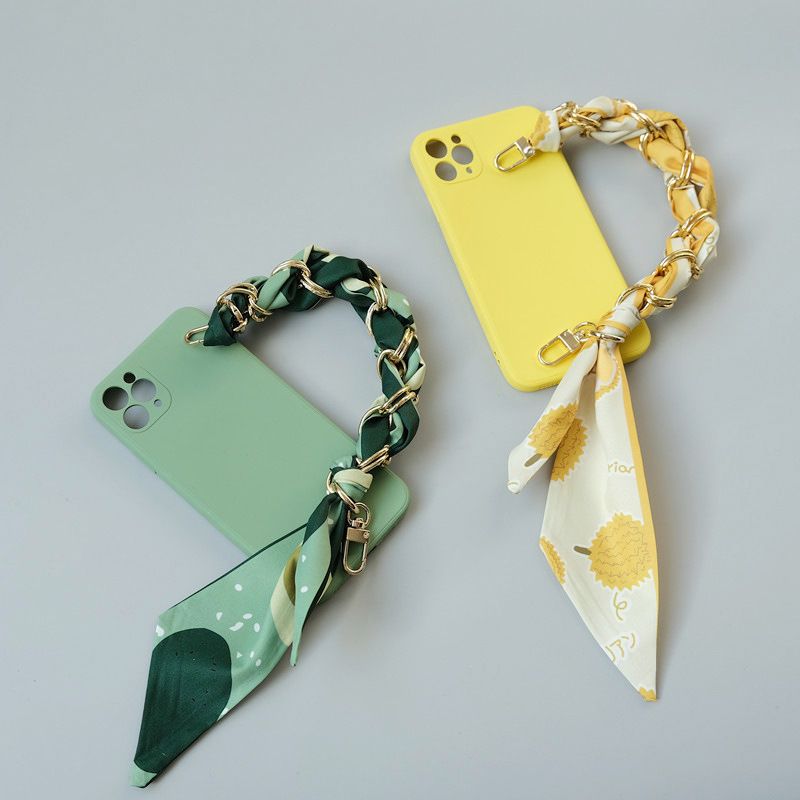 New Versatile Socialite Style Scarf Spring Summer Handbag Strap Bag Accessories Handheld Short Chain_voghion.com