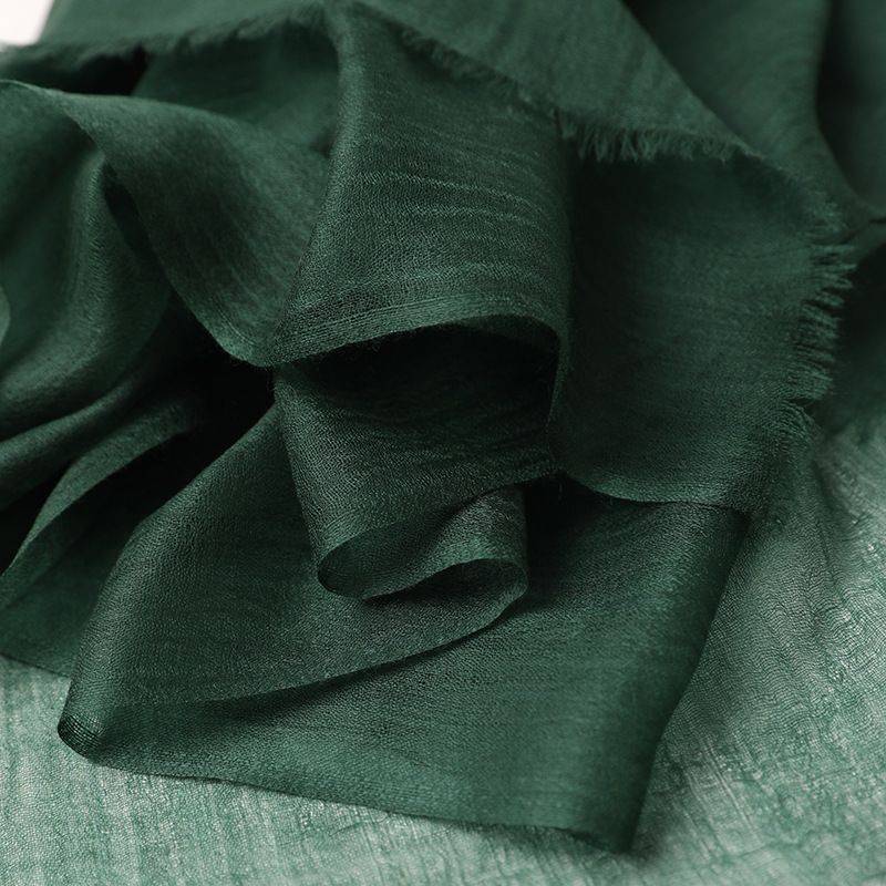 Lightweight Ring Velvet Women's Cashmere Square Solid Color Spring Summer New Style And Wearable 200-Count Scarf In_voghion.com