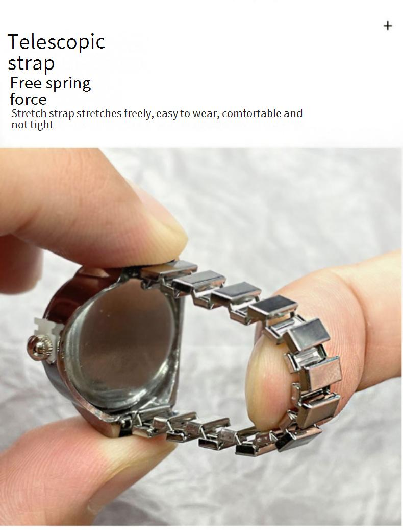 Ring Watch Factory Store Gepersonaliseerde heren- en damesringhorloges met tijdregistratie, mini-sieraden, Hot Sales Direct Wholesale_voghion.com